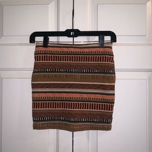 Forever 21 Print Miniskirt